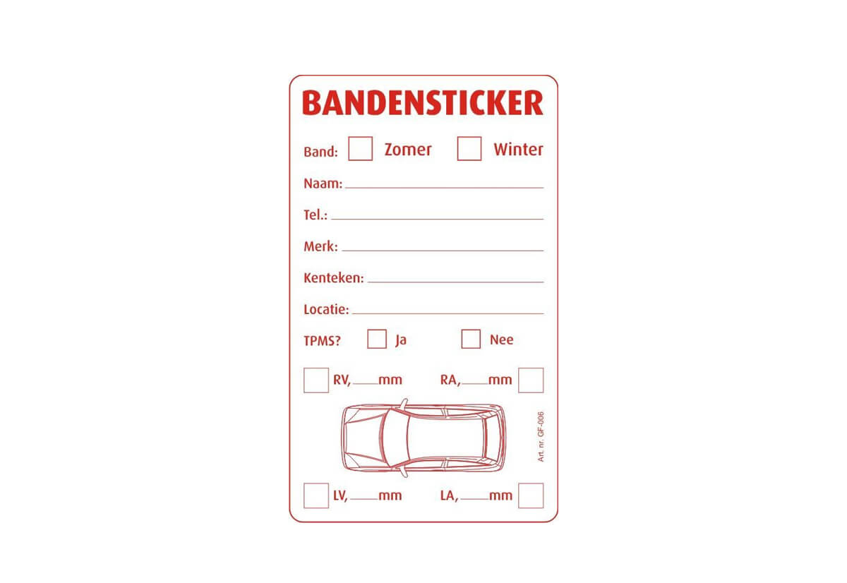 Bandenstickers