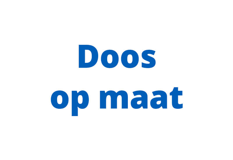 Doos op maat