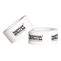 Bedrukte Tape PVC 1 kleur 50 mm x 66 meter