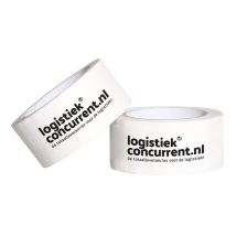 Bedrukte Tape PVC 50 mm x 66 meter - 1 kleur