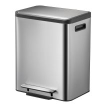 Pedaalemmer EKO EcoCasa 30 liter mat RVS