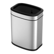 Afvalbak EKO OLI-Cube 20 liter mat RVS