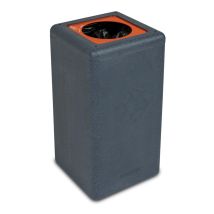 Afvalbak Circulair Plastic 65 liter - Kleur naar keuze