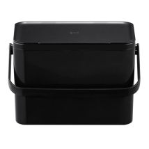 Afvalbak EKO GFT 4 liter zwart