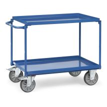 Tafelwagen 400 Kg 850x500 mm H870 mm 2 Stalen Etages