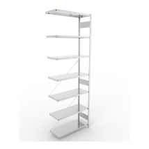 Legbordstelling META 230 kg Aanbouwsectie  300x100x40 cm - 4