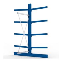 Draagarmstelling Dubbel META Zwaar Aanbouw 250x100x80 cm