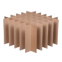 Vakverdeling 6x6 120 stuks B-golf bruin - voor 36 flessen