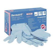 Werkhandschoen KCL Dermatril nitril 740 24cm - Maat naar keuze