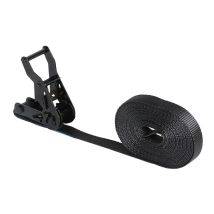 Spanband met Ratel 25 mm 1,5 ton Zwart - Lengte naar keuze