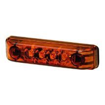 LED Zijmarkeringslicht Aspöck 12/24V 0,15 m Kabel 