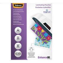 Lamineerhoezen Fellowes A4 Glanzend - 80 micron