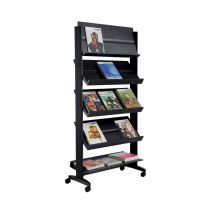 Folderhouder Paperflow Zwart A4 780x327 mm 5 panelen