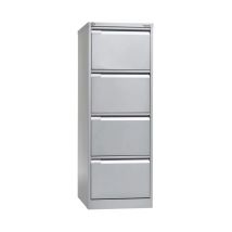 Archiefkast Bisley Home Zilver 470x622x1321 mm 4 lades