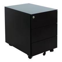 Ladeblok Schaffenburg Claudius Zwart 420x580x535 mm 3 lades