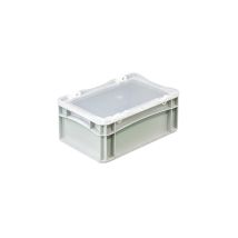 Euronorm Bak met Transparante Deksel 300x200x135 mm