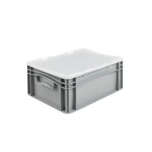 Euronorm Bak met Transparante Deksel 400x300x185 mm
