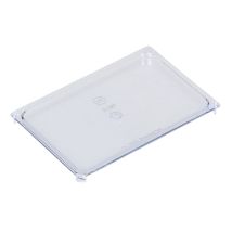Deksel voor inzetbak 130 x 86 mm - Transparant