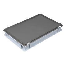 Rako bak met deksel 14 liter Grijs 600 x 400 x 90 mm