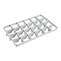 Vakverdeler boven 589x355mm 24 vakken
