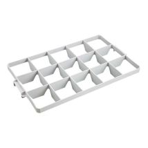 Vakverdeler boven 589x355mm 15 vakken