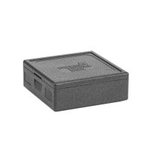 Isolatiebox Zwart 480 x 480 x 165 mm 21 liter met deksel
