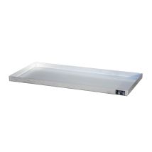 Stalen Lekbak Bauer RVS 1390x600x60 mm 46 Liter