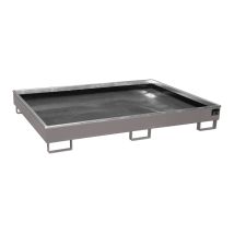 Stalen Stelling Lekbak Bauer Grijs 1765x1315x255 mm 302 Liter