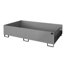Stalen Stelling Lekbak Bauer Verzinkt 2150x1300x505 mm 1115 Liter