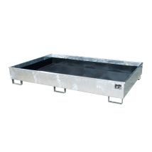 Stalen Stelling Lekbak Bauer PE Verzinkt 2165x1315x510 mm 1067 Liter