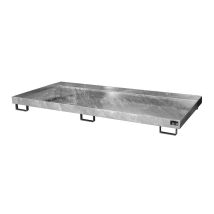 Stalen Stelling Lekbak Bauer Verzinkt 2650x1300x210 mm 345 Liter