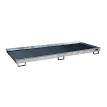 Stalen Stelling Lekbak Bauer PE Verzinkt 3265x1315x195 mm 325 Liter