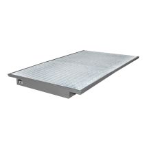Inhangbare Lekbak Bauer Grijs 2150x1250x140 mm 282 Liter