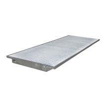 Inhangbare Lekbak Bauer Verzinkt 3550x1250x110 mm 387 Liter
