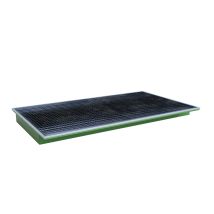 Inhangbare Lekbak Bauer PE-binnenbak Groen 2165x1265x145 mm