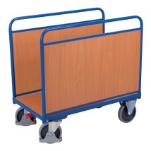 Plateauwagen met Lengtewanden 500 kg 1260x750 mm 