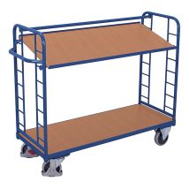 Tafelwagen 250 kg 1320x535 mm H1270 mm 2 Etages