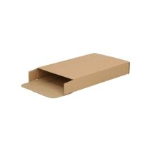 Brievenbusdoos A6 Zijklep 50 stuks FEFCO 0409 180x115x28 mm E-golf bruin