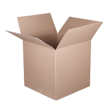 Amerikaanse vouwdoos 30 stuks FEFCO 0201 400x400x400 mm B-golf bruin