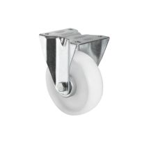 Bokwiel Ø108 mm PA/PA Wit 200 kg