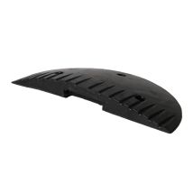 Verkeersdrempel eindstuk Zwart 500x500x50 mm