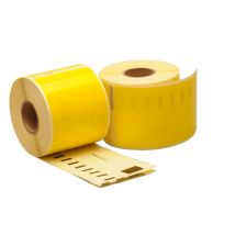 Dymo 99014/S0722430 Compatible Labels Geel 101x54 mm 220 etiketten