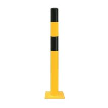 Rampaal Ø90 mm Geel/Zwart Voetplaat Model S