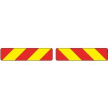 Set achtermarkeringsstickers motorwagen