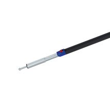 Telescoopstang 1550 - 2050 mm met hoes 19 mm plug detail
