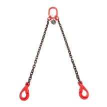 Hijsketting 2-sprong 6 mm met Veiligheidshaak - Werklengte naar keuze