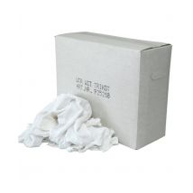 Poetsdoeken Witte Tricot Met Gekleurd Randje 10 kg