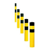 Aanrijdbeveiligingspaal geel beton - model XL