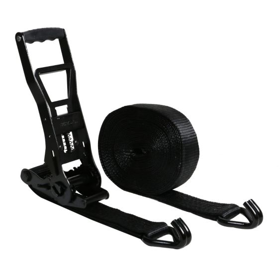 Spanband 50 mm 5 ton 3M Volledig Zwart ERGO ratel