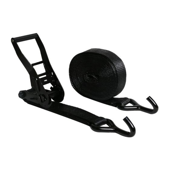 Spanband 50 mm 5 ton Vingerhaak 3M Volledig Zwart